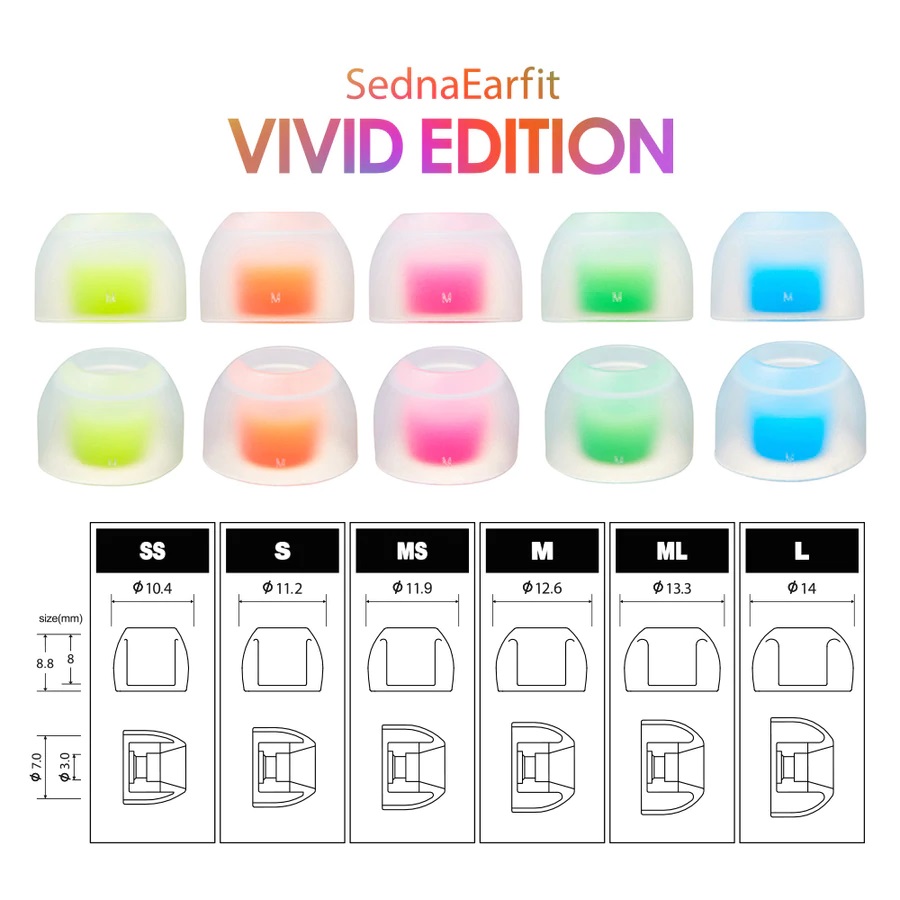 Azla SednaEarfit VIVID Edition